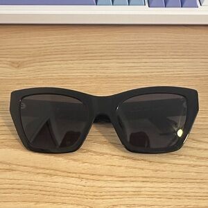 Rag and Bone Black Square Sunglasses